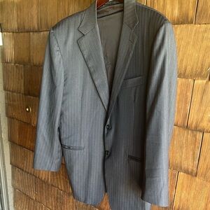 Canali Italian Wool Men’s Pinstriped Blazer